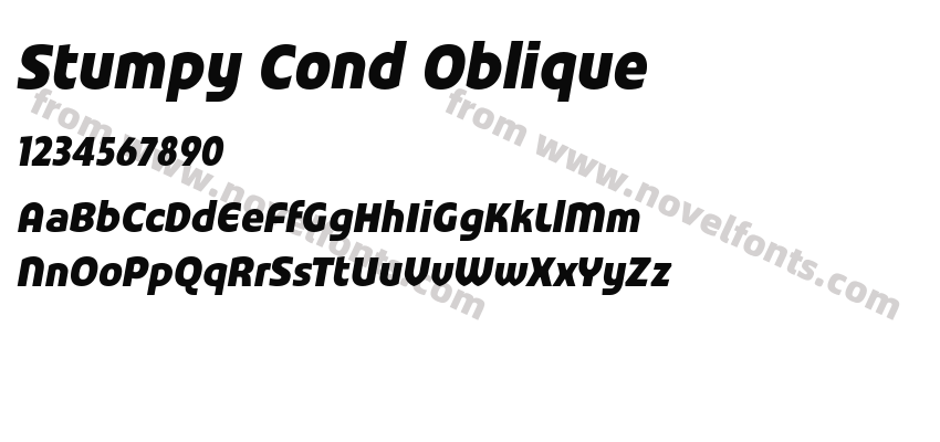 Stumpy Cond ObliquePreview