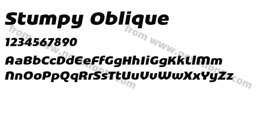 Stumpy ObliquePreview