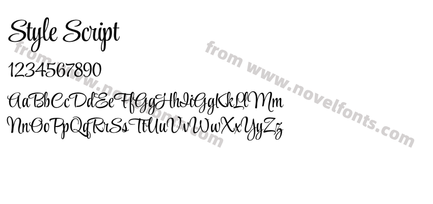 Style ScriptPreview