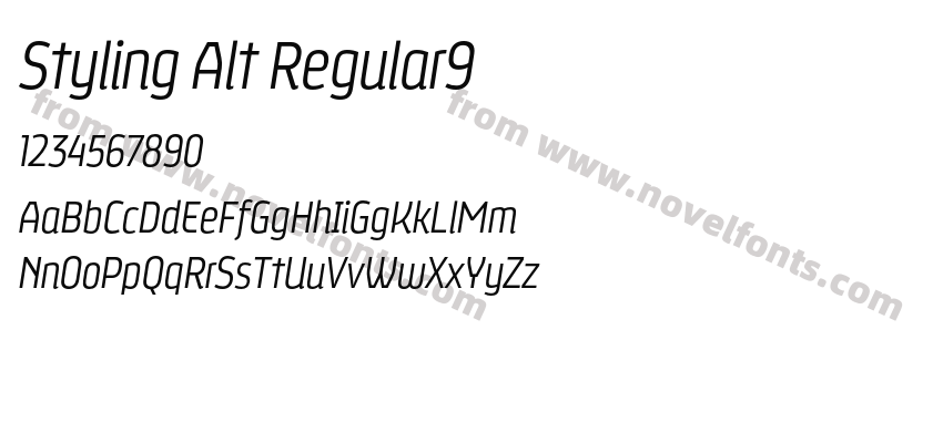 Styling Alt Regular9Preview