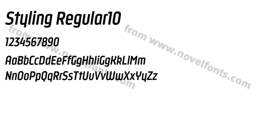 Styling Regular10Preview