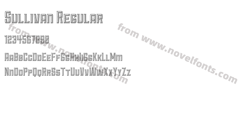 Sullivan RegularPreview
