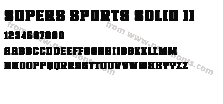 Supers Sports Solid IIPreview