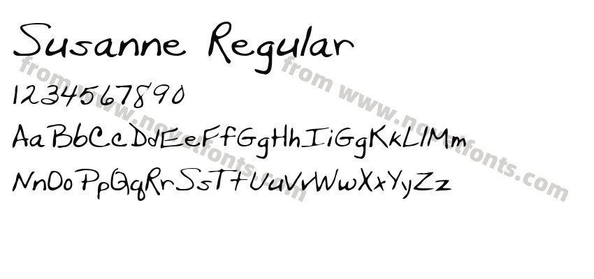Susanne RegularPreview