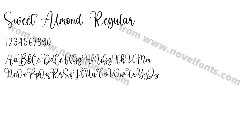 Sweet Almond RegularPreview