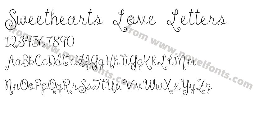 Sweethearts Love LettersPreview