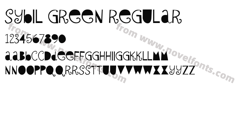 Sybil Green RegularPreview