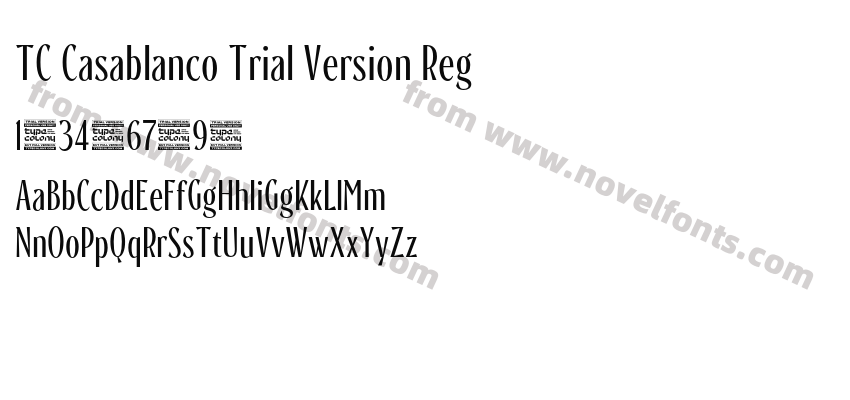 TC Casablanco Trial Version RegPreview