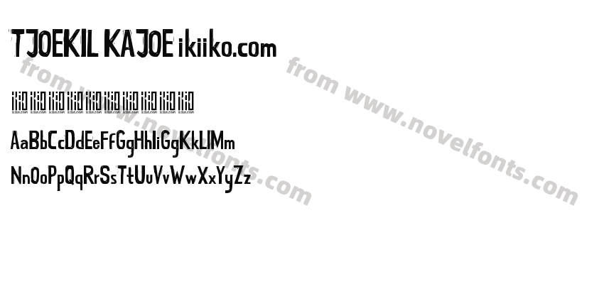 TJOEKIL KAJOE ikiiko.comPreview