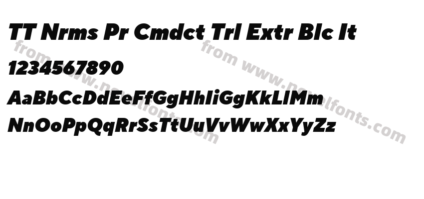 TT Nrms Pr Cmdct Trl Extr Blc ItPreview