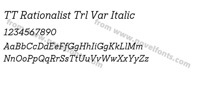 TT Rationalist Trl Var ItalicPreview
