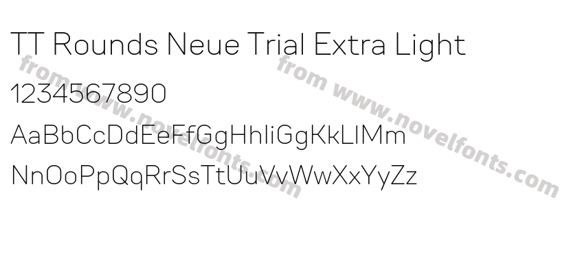 TT Rounds Neue Trial Extra LightPreview