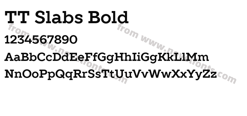 TT Slabs BoldPreview