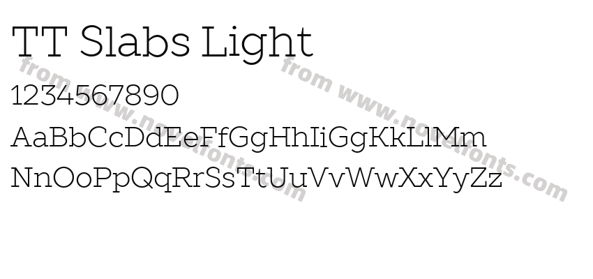 TT Slabs LightPreview