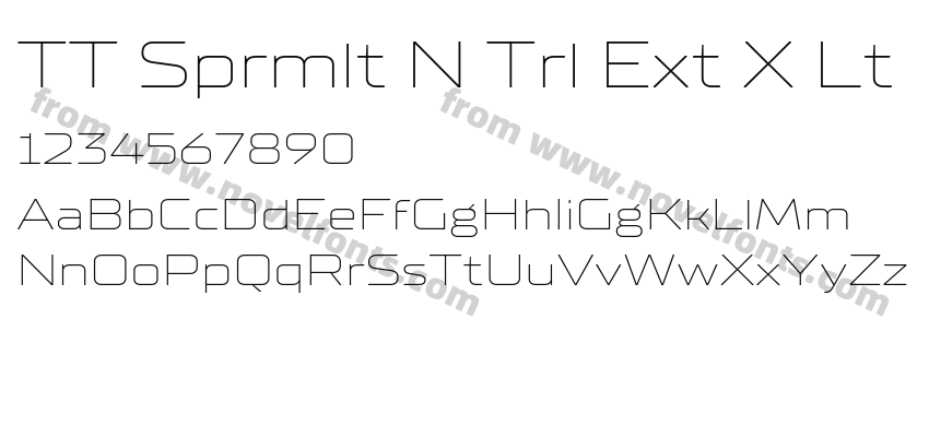 TT Sprmlt N Trl Ext X LtPreview