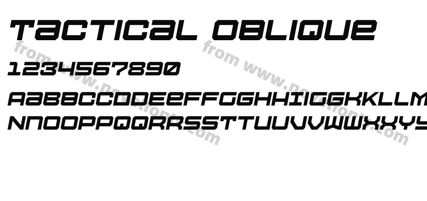 Tactical ObliquePreview