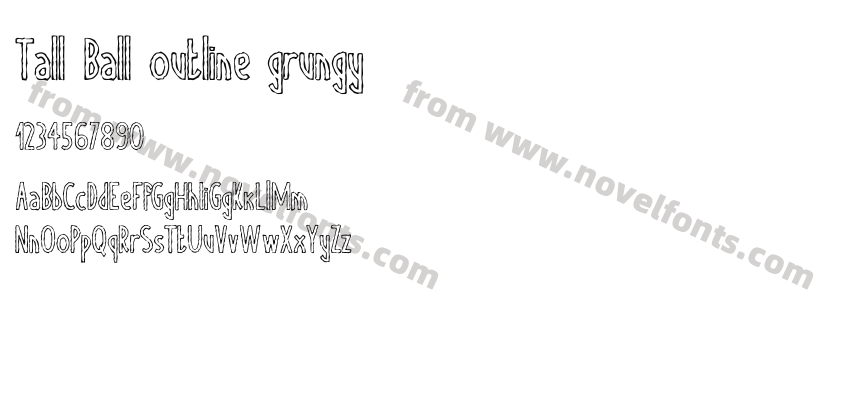 Tall Ball outline grungyPreview