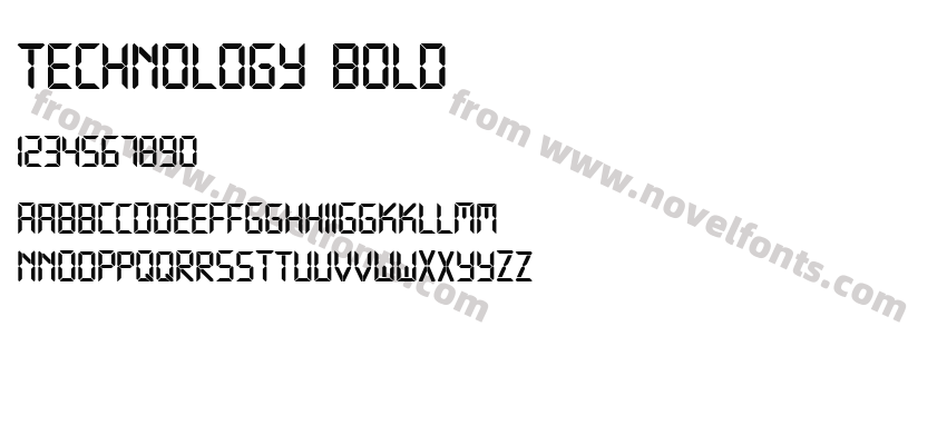 Technology BoldPreview