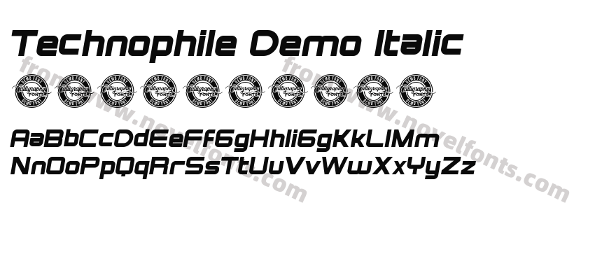 Technophile Demo ItalicPreview