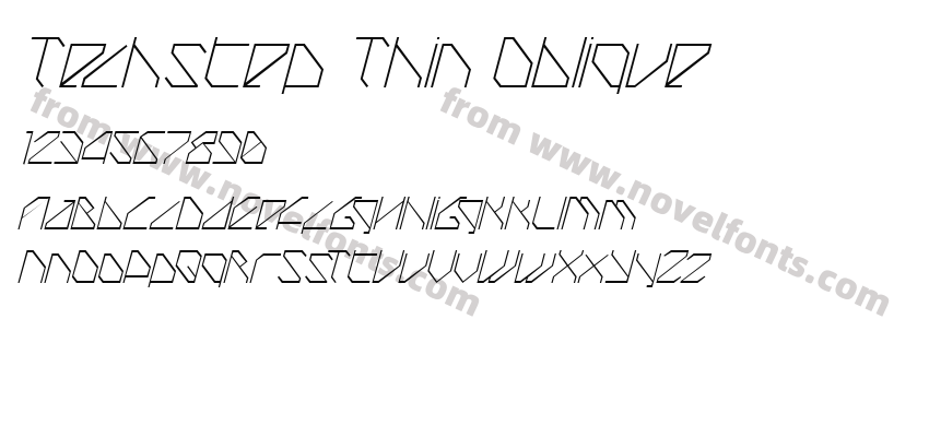 Techstep Thin ObliquePreview
