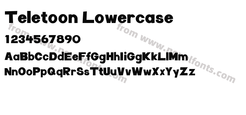 Teletoon LowercasePreview