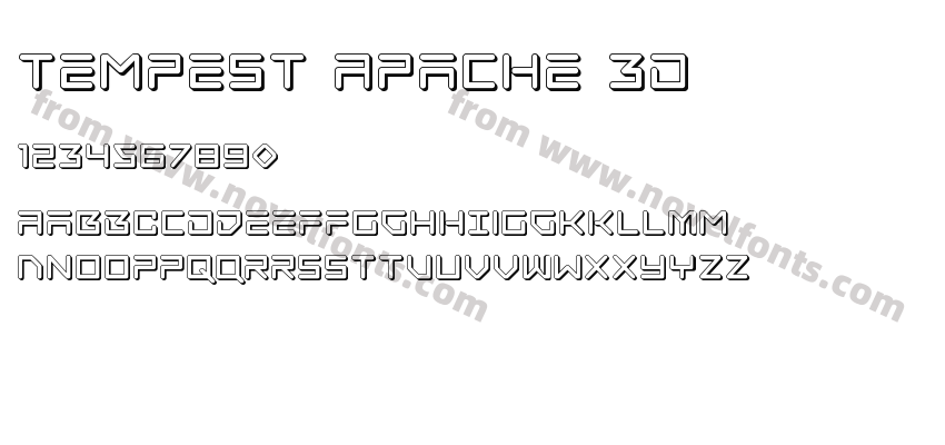 Tempest Apache 3DPreview