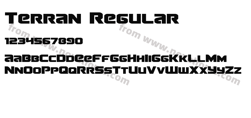 Terran RegularPreview