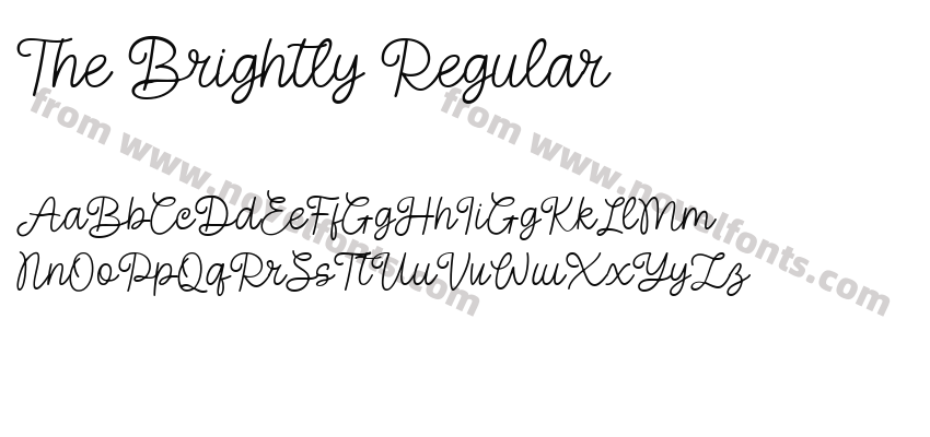 The Brightly RegularPreview