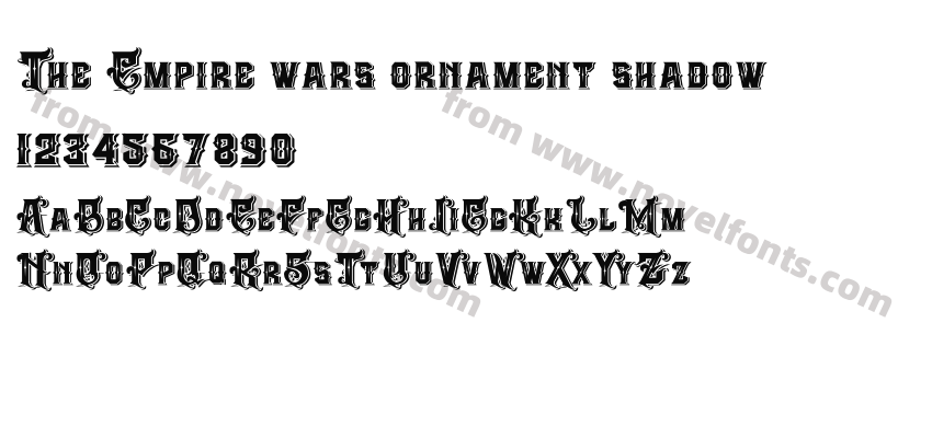 The Empire wars ornament shadowPreview