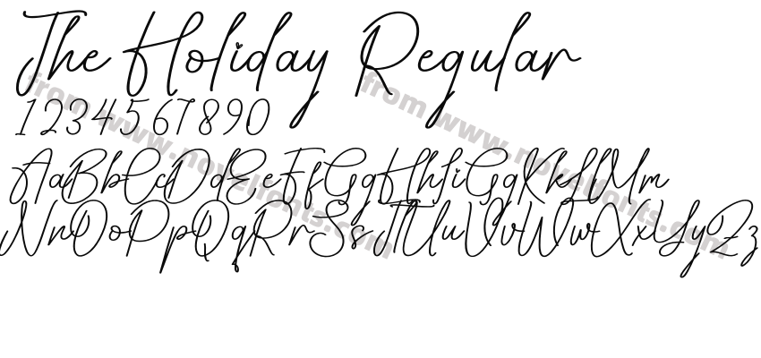 The Holiday RegularPreview