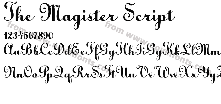 The Magister ScriptPreview