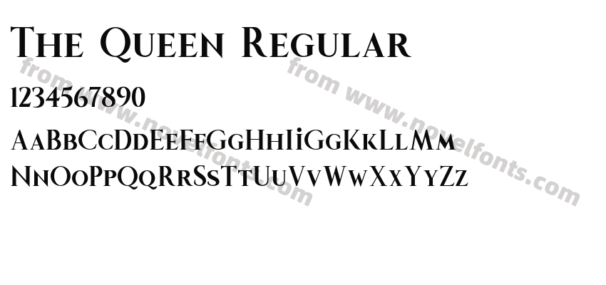 The Queen RegularPreview