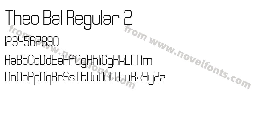 Theo Bal Regular 2Preview