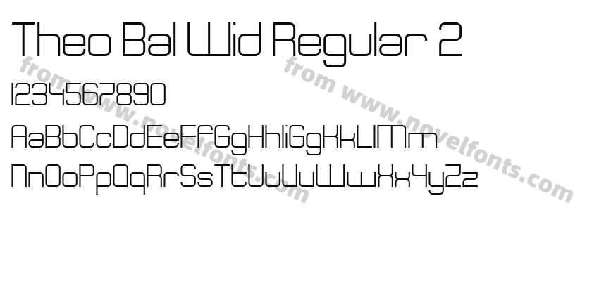 Theo Bal Wid Regular 2Preview