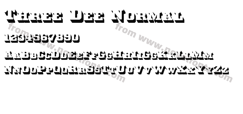 Three Dee NormalPreview