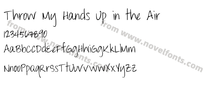 Throw My Hands Up in the AirPreview