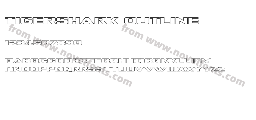 Tigershark OutlinePreview