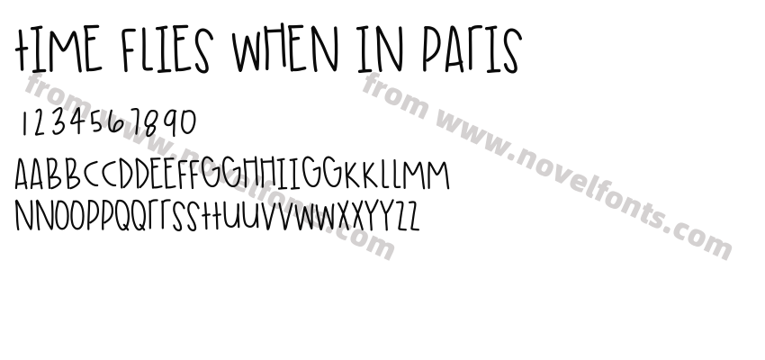 Time Flies When In ParisPreview