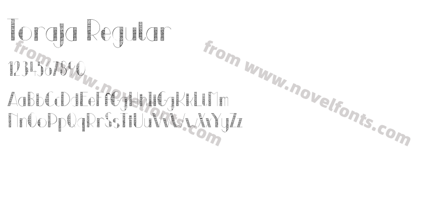 Toraja RegularPreview