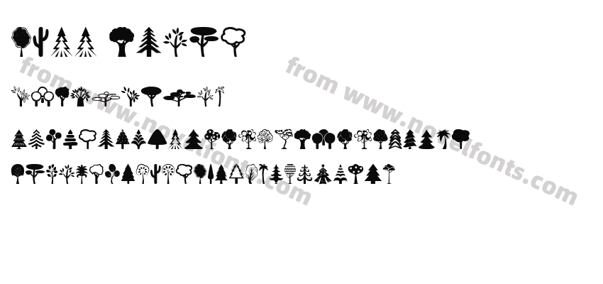 Tree IconsPreview
