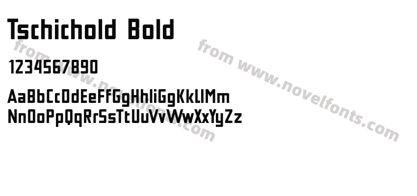Tschichold BoldPreview