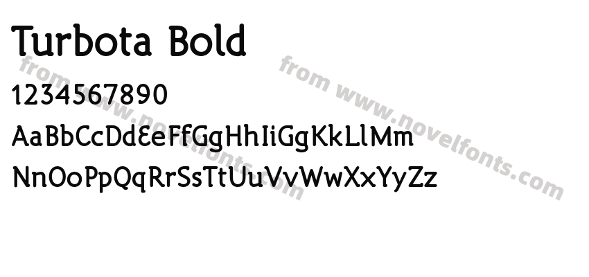 Turbota BoldPreview