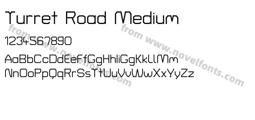 Turret Road MediumPreview
