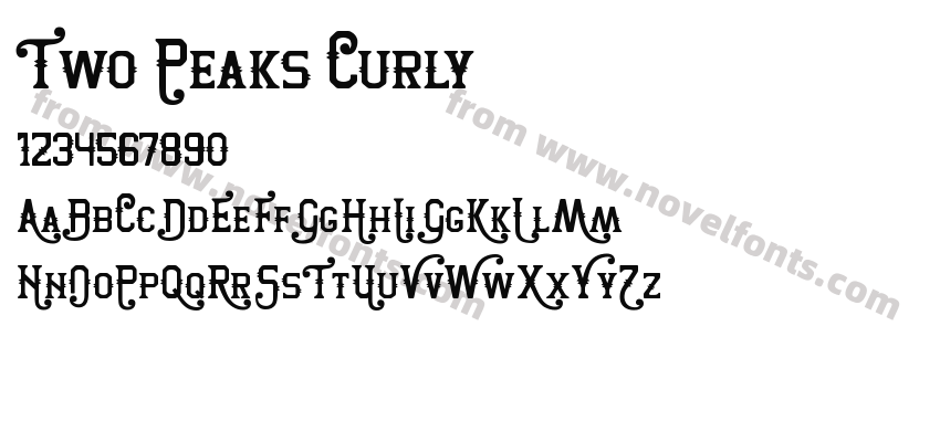 Two Peaks CurlyPreview