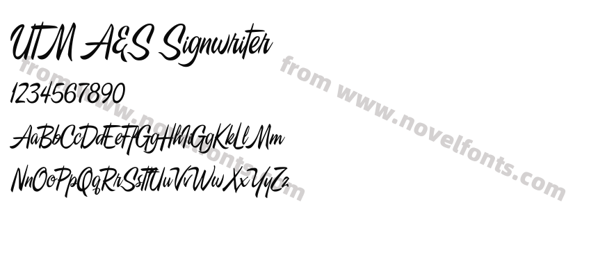 UTM A&S SignwriterPreview