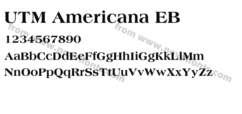 UTM Americana EBPreview