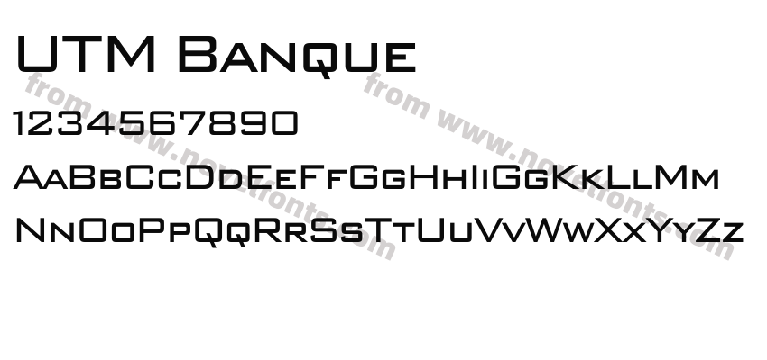 UTM BanquePreview