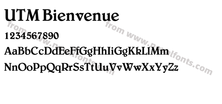 UTM BienvenuePreview