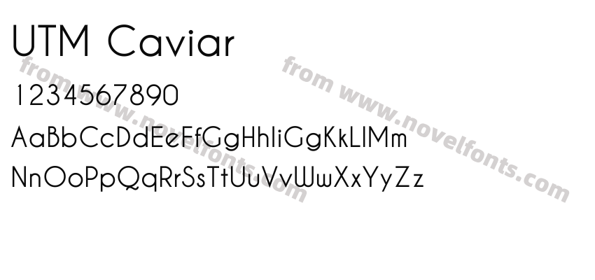 UTM CaviarPreview