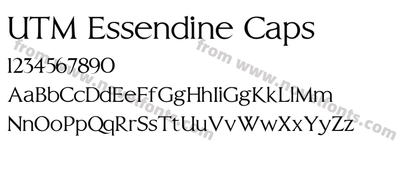 UTM Essendine CapsPreview